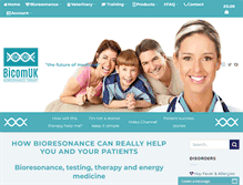 Tablet Screenshot of bioresonance.com